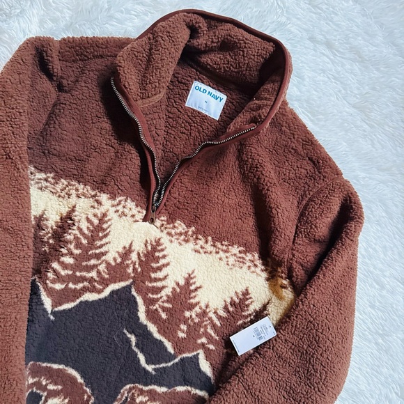 Old Navy Tops - 🏔️ Old Navy Buffalo Sherpa
